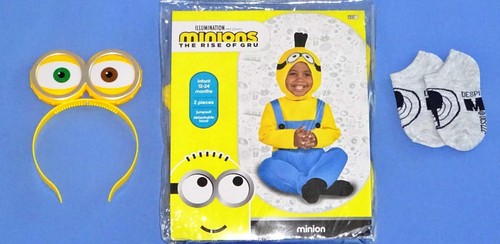 Costume minions bambino 24 - costume, 12-24