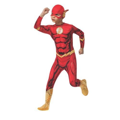 Costume bambino flash della - da,