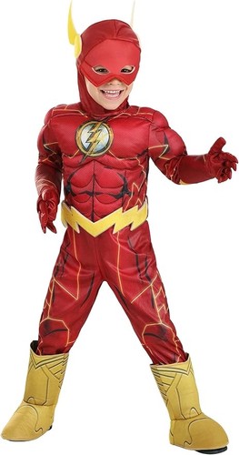 Costume flash deluxe bambino - flash,