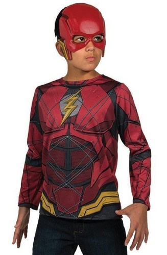 Flash camicia maschera justice - flash,